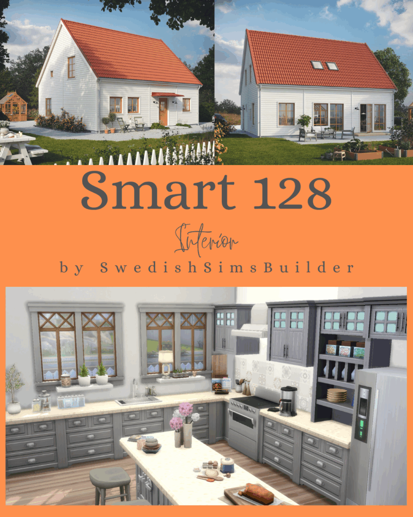 Smart 128 – light-filled open floor plan with cozy country charm
