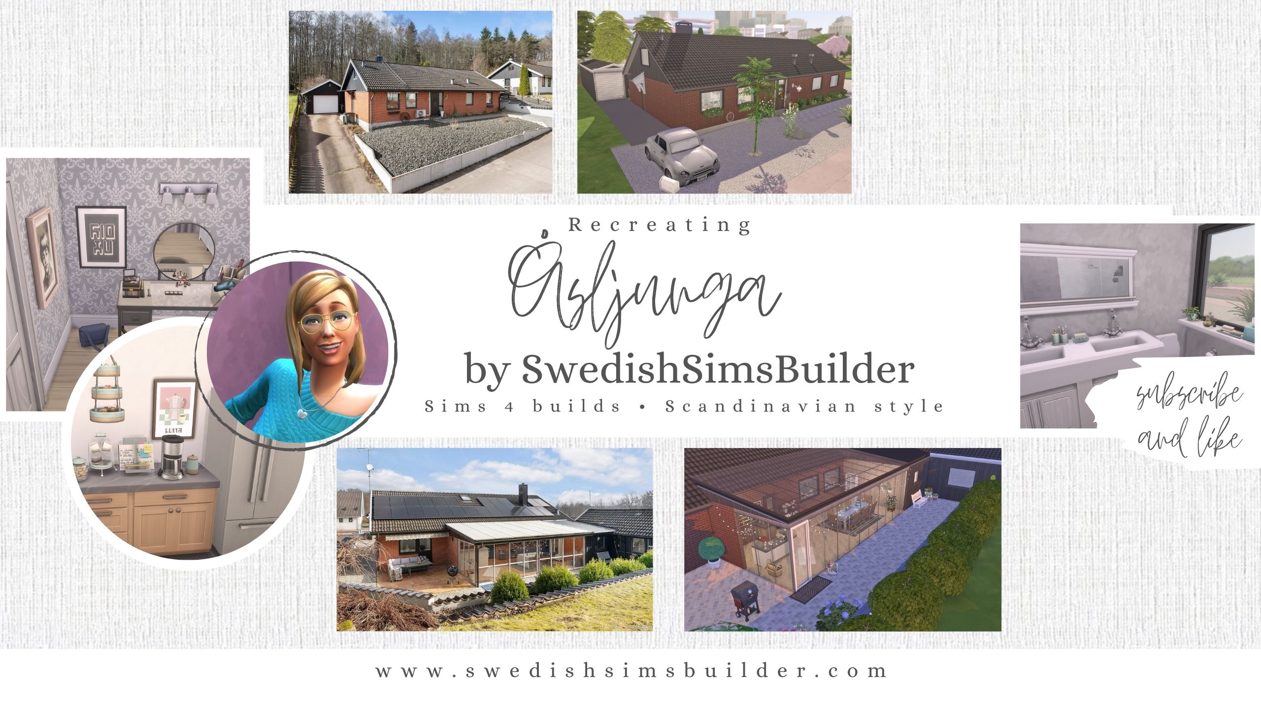 tour My Sister’s Stunning Brick Villa in The Sims 4!
