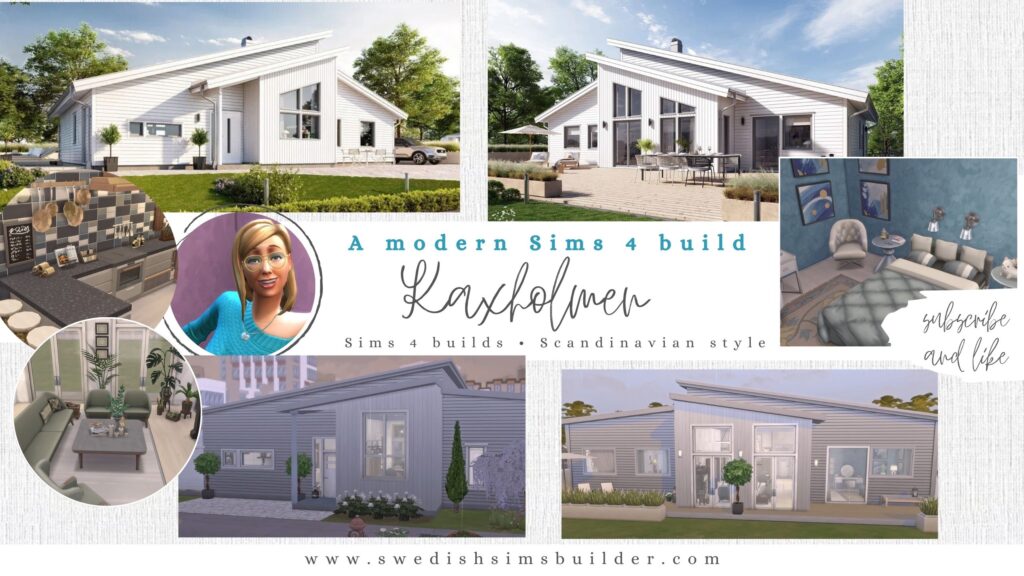 Kaxholmen – A modern and functional Sims 4 build