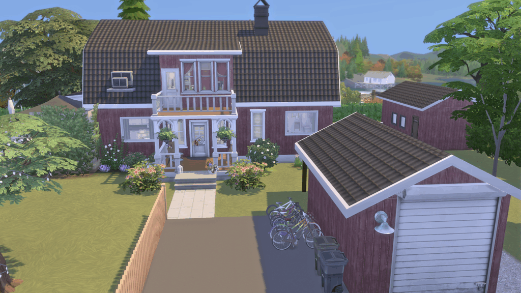 My real-life house recreated in The Sims 4